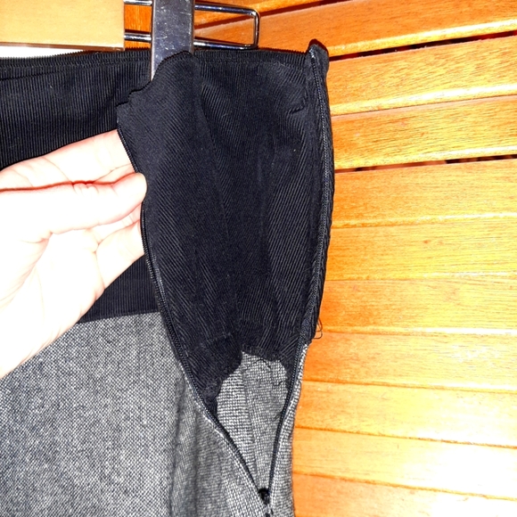 Y2K Stunning Grey & Black Midi Skirt - Picture 10 of 12